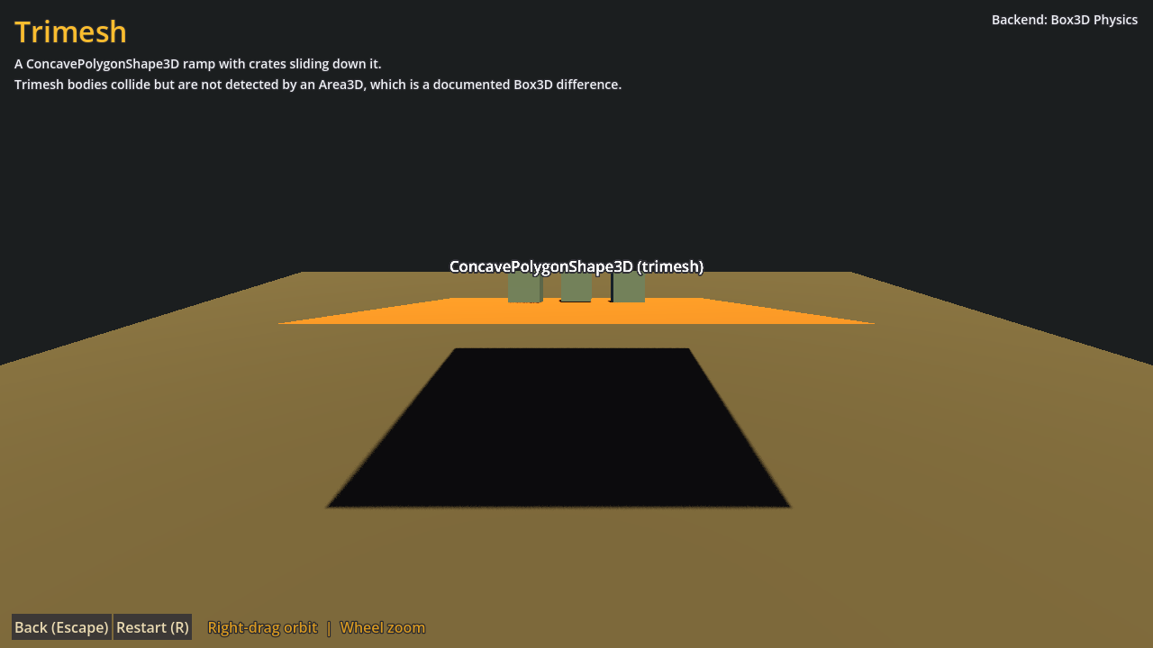 Trimesh demo